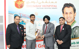 Cricketer Shoaib Malik Enthralls Crowd at Thumbay Hospital Dubai